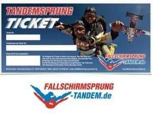 Fallschirm Tandemsprung Geschenk