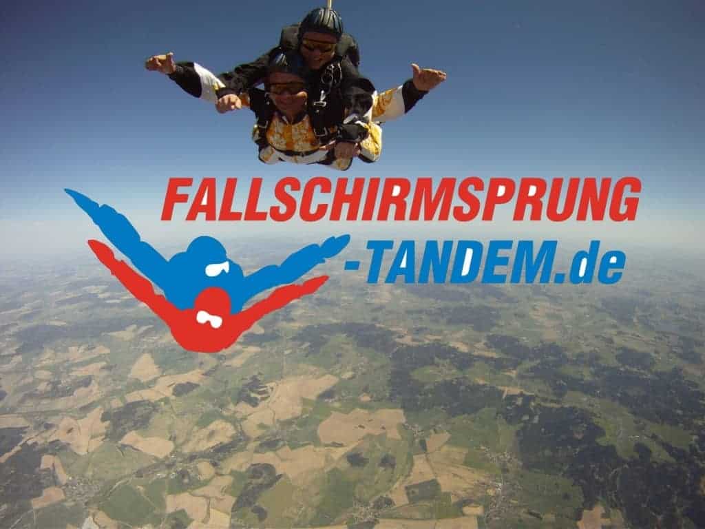 Geschenk Idee Fallschirmspringen