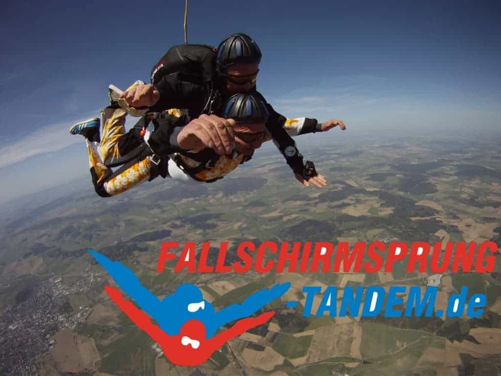 Fallschirm Tandemsprung Anzahlung