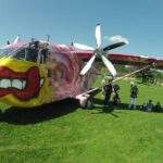 Tandem Fallschirmspringen in Klatovy mit der Pink Skyvan