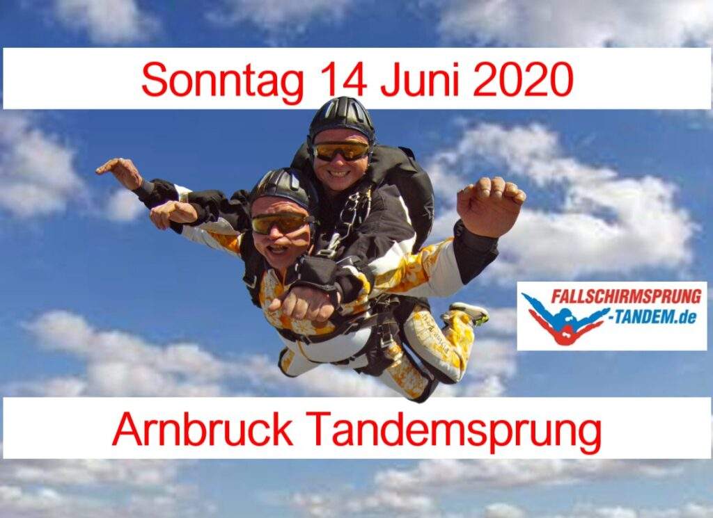 Arnbruck Fallschirmsprung 14 Juni 2020