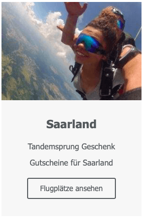fallschirmspringen Saarland tandemsprung