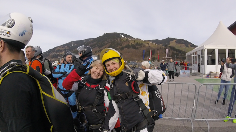 Zell am See Fallschirmspringen Salzburg Tandemsprung Geschenk Gutschein Termine Reservierung